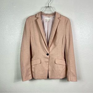 H&M Pink Blazer career business professional size 4